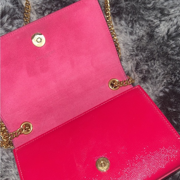 Ysl Kate small bag with gold hardware purse with gold chain - Picture 3 of 6